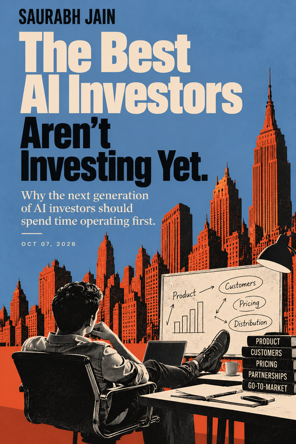 The Best AI Investors Aren’t Investing Yet — illustrated cover